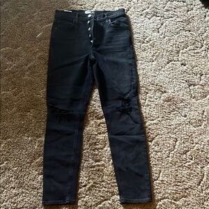 Agolde Black Skinny Jeans Classic Style
